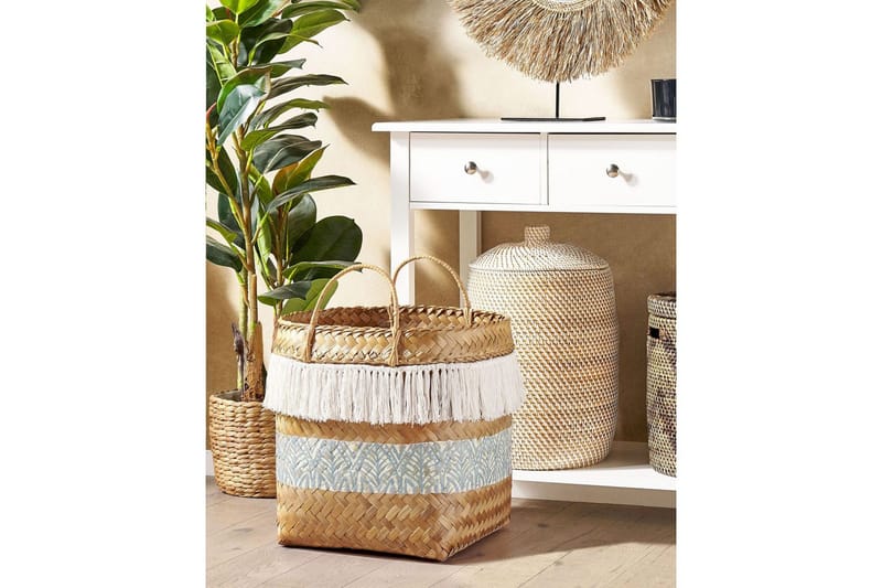 Kurv Mesuji - Opbevaring - Opbevaring til småting - Kurve - Flettet kurv & rattankurv