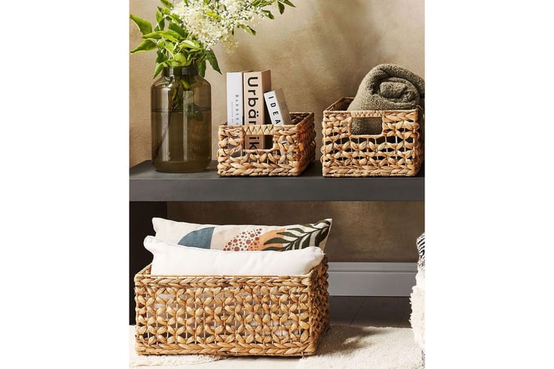 Kurv Minnow sæt om 3 - Opbevaring - Opbevaring til småting - Kurve - Flettet kurv & rattankurv