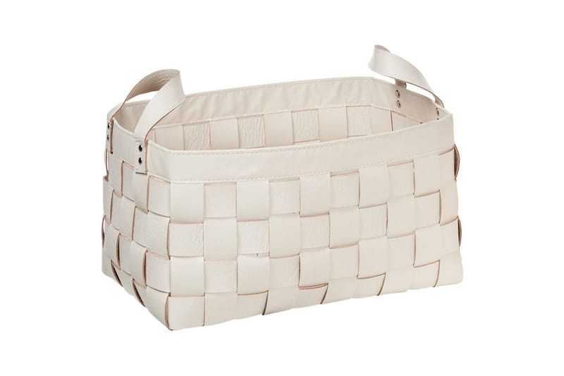 Kurv Sippar sæt af 2 Hvid - Hvid - Opbevaring - Opbevaring til småting - Kurve - Flettet kurv & rattankurv