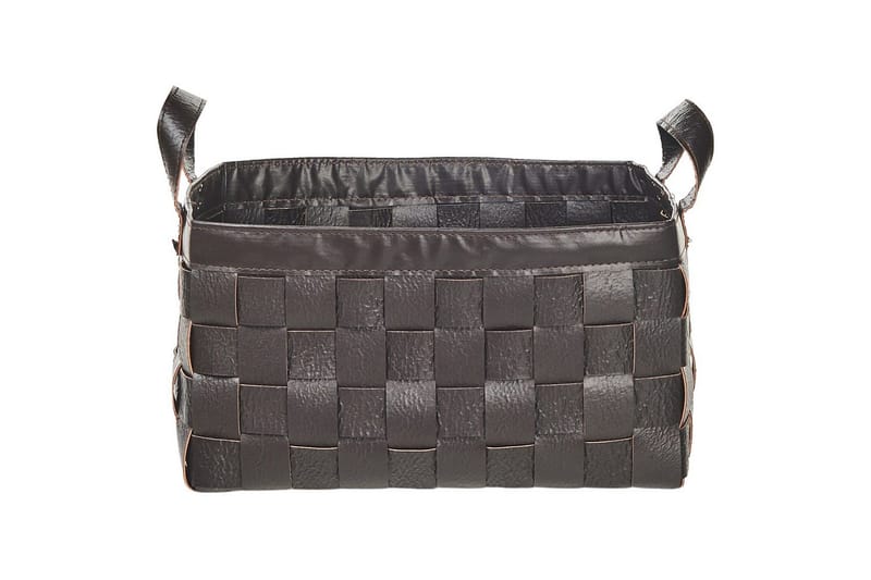 Kurv Sippar sæt af 2 Mørkebrun - Mørkebrun - Opbevaring - Opbevaring til småting - Kurve - Flettet kurv & rattankurv