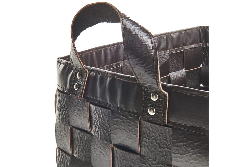 Kurv Sippar sæt af 2 Mørkebrun - Mørkebrun - Opbevaring - Opbevaring til småting - Kurve - Flettet kurv & rattankurv