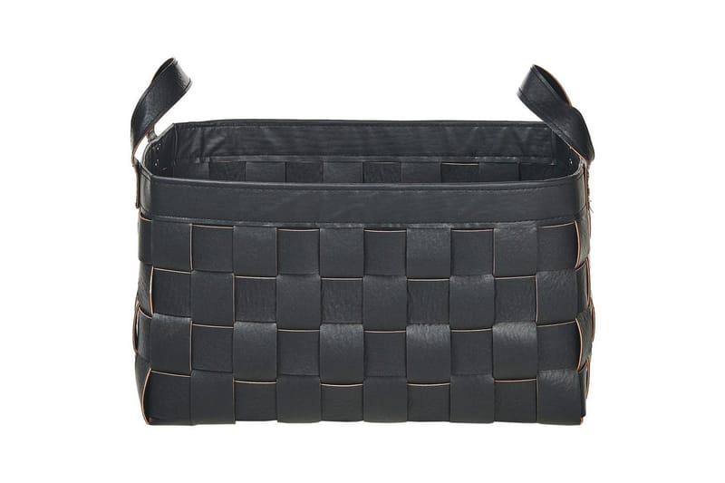 Kurv Sippar sæt af 2 Sort - Sort - Opbevaring - Opbevaring til småting - Kurve - Flettet kurv & rattankurv
