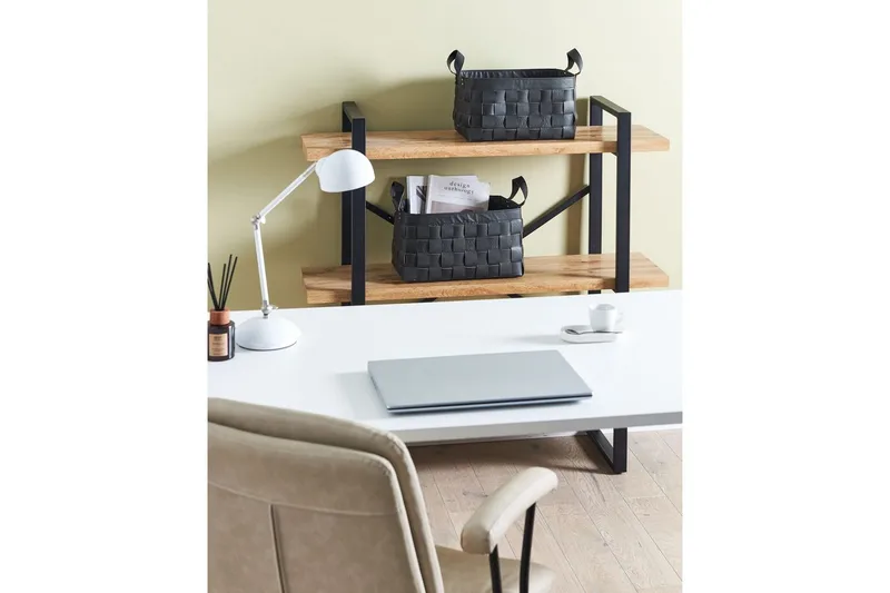 Kurv Sippar sæt af 2 Sort - Sort - Opbevaring - Opbevaring til småting - Kurve - Flettet kurv & rattankurv