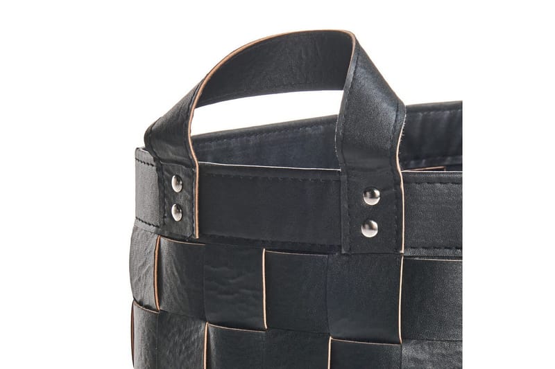 Kurv Sippar sæt af 2 Sort - Sort - Opbevaring - Opbevaring til småting - Kurve - Flettet kurv & rattankurv