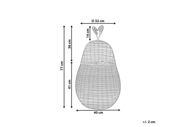 Kurv Vagsoy - Opbevaring - Opbevaring til småting - Kurve - Flettet kurv & rattankurv