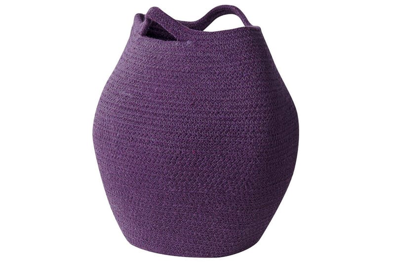 Kurv Panjgur sæt af 2 Violet - Violet - Opbevaring - Opbevaring til småting - Kurve - Flettet kurv & rattankurv