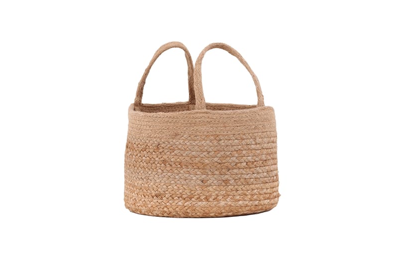 Mumbai Kurv Rund - Natur - Opbevaring - Opbevaring til småting - Kurve - Flettet kurv & rattankurv