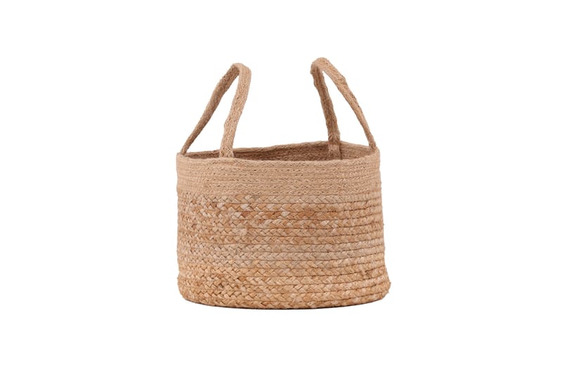 Mumbai Kurv Rund - Natur - Opbevaring - Opbevaring til småting - Kurve - Flettet kurv & rattankurv