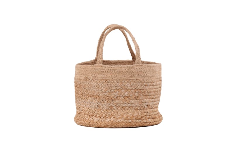 Mumbai Kurv Rund - Natur - Opbevaring - Opbevaring til småting - Kurve - Flettet kurv & rattankurv