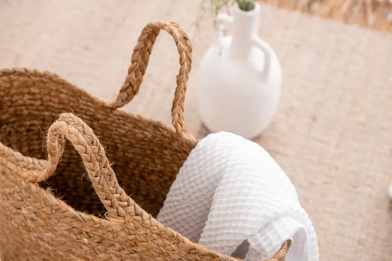 Pune Kurv - Natur - Opbevaring - Opbevaring til småting - Kurve - Flettet kurv & rattankurv