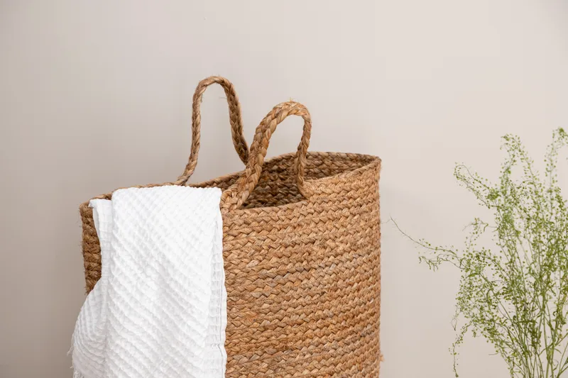 Pune Kurv - Natur - Opbevaring - Opbevaring til småting - Kurve - Flettet kurv & rattankurv