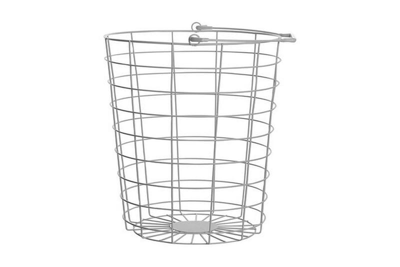 Ayapal Metalstativ 37 cm 3 Kurve - Hvid - Opbevaring - Opbevaring til småting - Kurve - Trådkurv