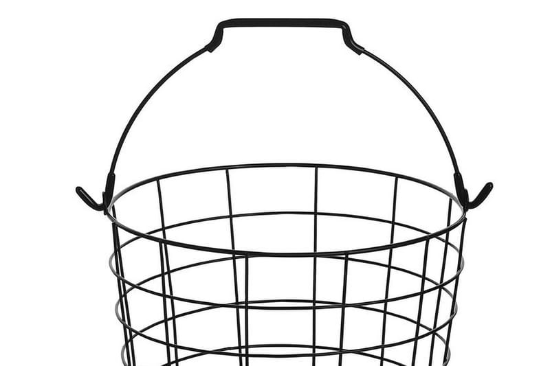Ayapal Metalstativ 37 cm 3 Kurve - Sort - Opbevaring - Opbevaring til småting - Kurve - Trådkurv