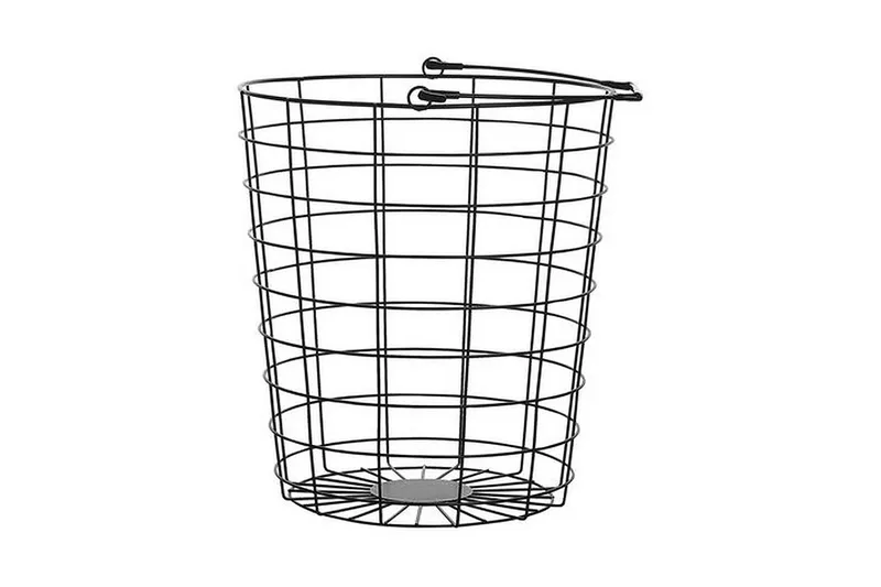 Ayapal Metalstativ 37 cm 3 Kurve - Sort - Opbevaring - Opbevaring til småting - Kurve - Trådkurv