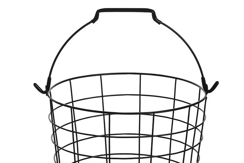 Ayapal Metalstativ 37 cm 3 Kurve - Sort - Opbevaring - Opbevaring til småting - Kurve - Trådkurv