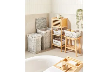Vasketøjskurve Ella Hvid - Hvid - Hus & renovering - Køkken & bad - Badeværelse - Badeværelsestilbehør