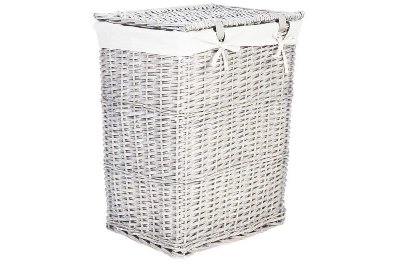 Vasketøjskurve Ella Hvid - Hvid - Hus & renovering - Køkken & bad - Badeværelse - Badeværelsestilbehør