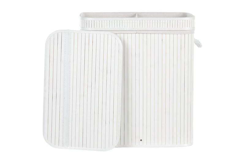 Vasketøjskurve Kalthota Hvid - Hvid - Opbevaring - Opbevaring til småting - Kurve - Flettet kurv & rattankurv