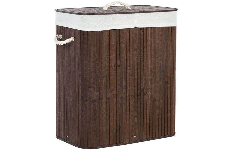 Vasketøjskurve Kandy Mørkt træ, Mørkt træ