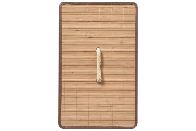 Vasketøjskurve Mirissa Hvid/lys træ - Hvid/lys træ - Hus & renovering - Køkken & bad - Badeværelse - Badeværelsestilbehør