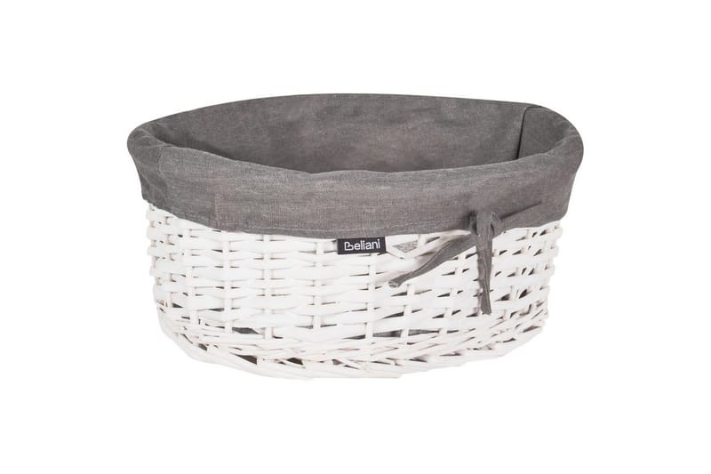 Vasketøjskurve Vakari Grå/hvid - Grå/hvid - Opbevaring - Opbevaring til småting - Kurve - Flettet kurv & rattankurv