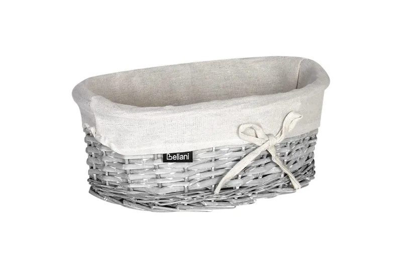 Vasketøjskurve Vakari Hvid/Grå - Hvid/Grå - Opbevaring - Opbevaring til småting - Kurve - Flettet kurv & rattankurv