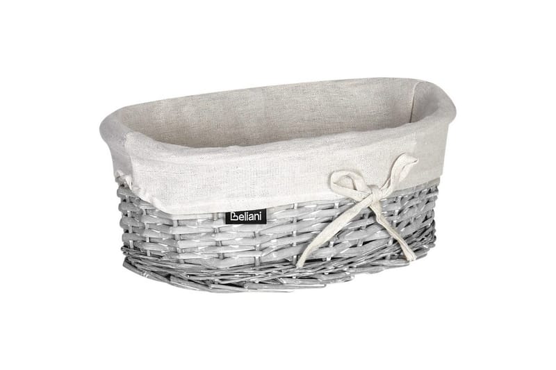Vasketøjskurve Vakari Hvid/Grå - Hvid/Grå - Opbevaring - Opbevaring til småting - Kurve - Flettet kurv & rattankurv
