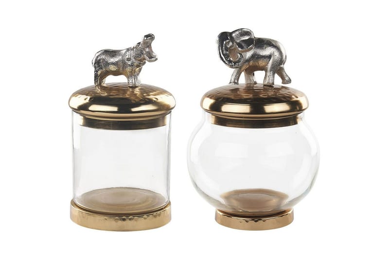 Lille badeværelsesskab Laki sæt af 2, undefined