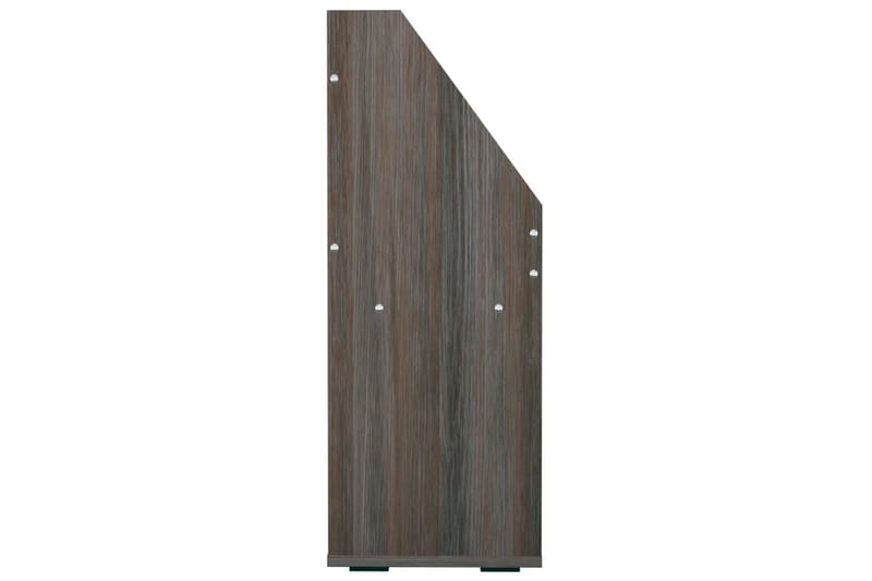 magasinholder til børn 71x30x78,5 cm spånplade grå og sonoma - Grå - Opbevaring - Opbevaring til småting
