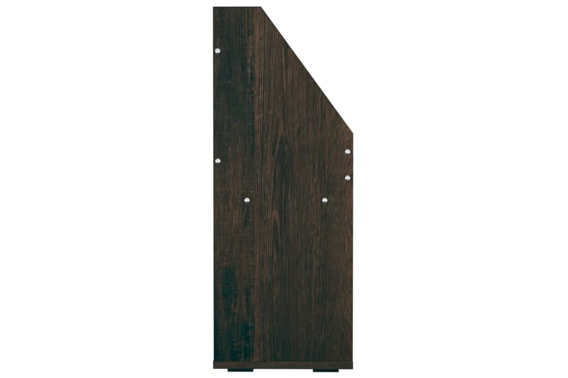 magasinholder til børn 71x30x78,5 cm spånplade røget eg - Brun - Opbevaring - Opbevaring til småting