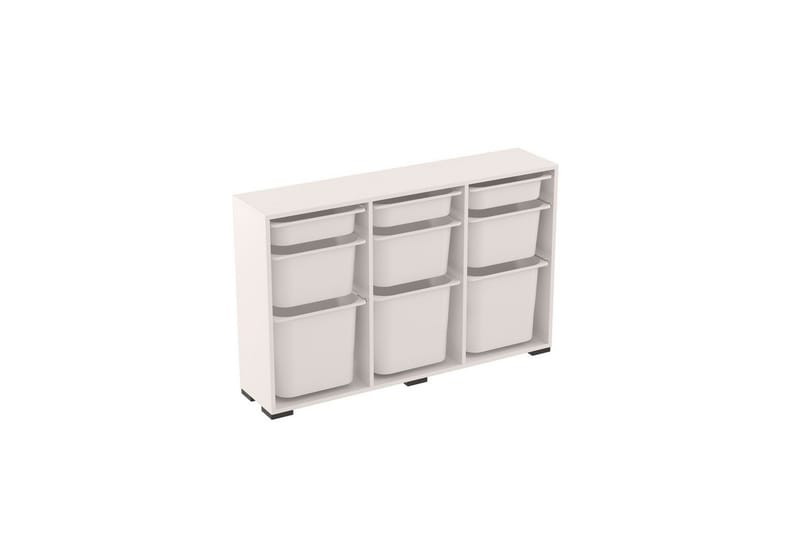 Multifunktionsskab Belna White, Hvid