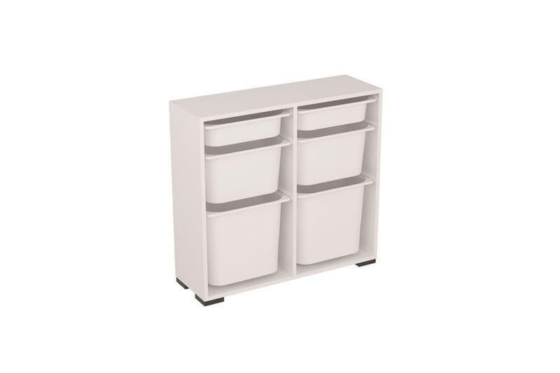 Multifunktionsskab Carla Hvid, Hvid