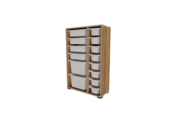Multifunktionsskab Core (69,5 x 109 x 30 cm) Eg / Hvid