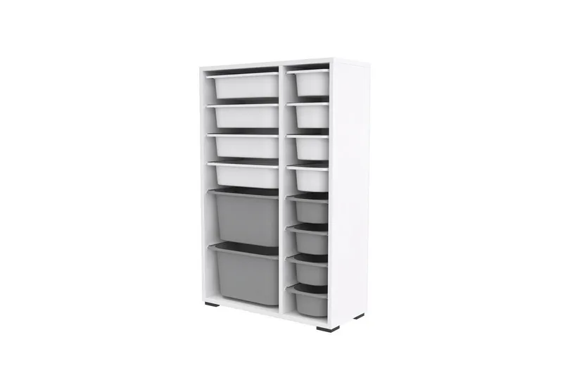 Multifunktionsskab Core (69,5 x 109 x 30 cm) HvidGrå 2, HvidGrå 2