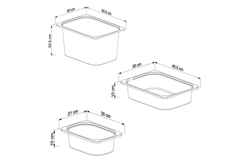 Multifunktionsskab Montana (69 x 112,2 x 29,6 cm) Sonomo Hvid - Sonomo Hvid - Opbevaring - Opbevaring til småting - Kurve & kasser