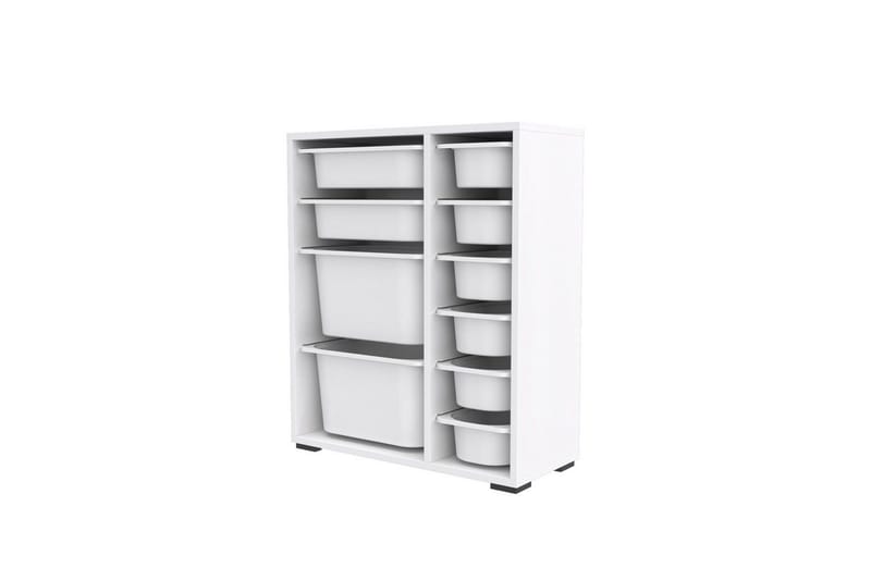 Multifunktionsskab Sosan K6B Hvid, Hvid