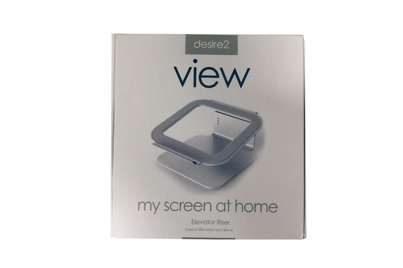 Laptopstativ Desire2 Riser Elevator Justerbar Universal Sølv - Sølv - Opbevaring - Opbevaring til småting - Opbevaringsstativ - Bærbarstativ