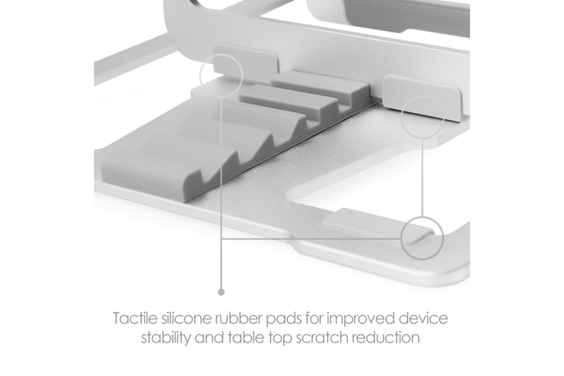 Laptopstativ Desire2 Supreme Lite Portable Sølv - Sølv - Opbevaring - Opbevaring til småting - Opbevaringsstativ - Bærbarstativ