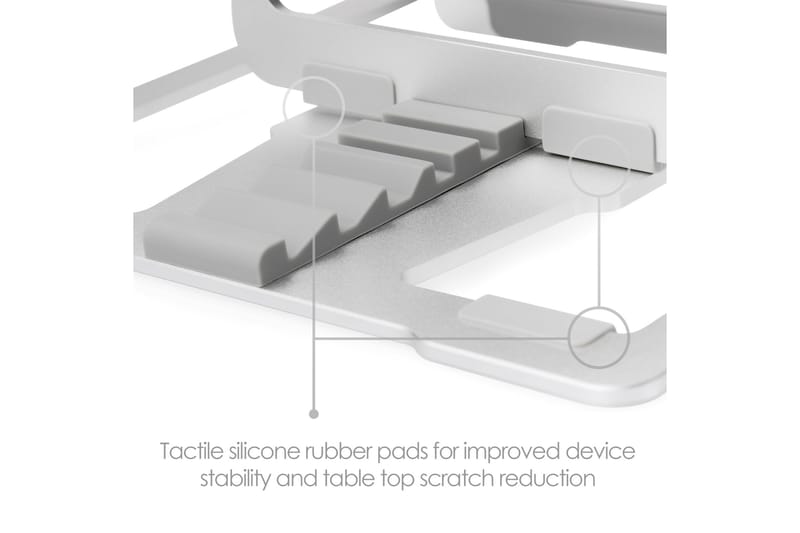 Laptopstativ Desire2 Supreme Lite Portable Sølv - Sølv - Opbevaring - Opbevaring til småting - Opbevaringsstativ - Bærbarstativ