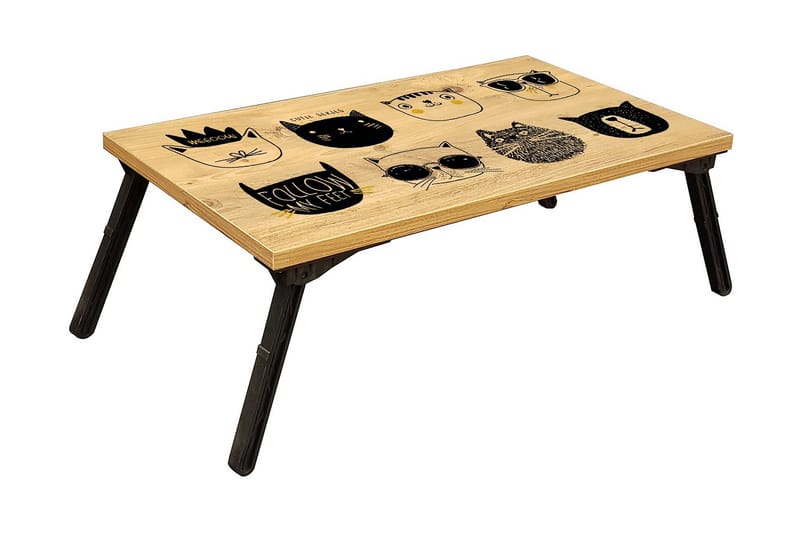 Rademacher Bærbarcomputer stativ 25 cm, Træ/natur/Sort