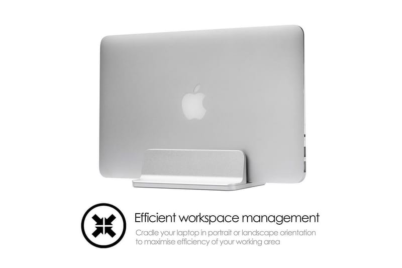 Bordstativ Desire2 til Mac/Ultrabooks - Sølv - Opbevaring - Opbevaring til småting - Opbevaringsstativ - Bærbarstativ