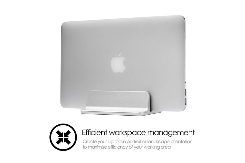 Bordstativ Desire2 til Mac/Ultrabooks - Sølv - Opbevaring - Opbevaring til småting - Opbevaringsstativ - Bærbarstativ