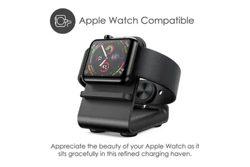 Ladestation Desire2 Restore til Apple Watch Sort - Sort - Opbevaring - Opbevaring til småting - Opbevaringsstativ - Mobilstativ