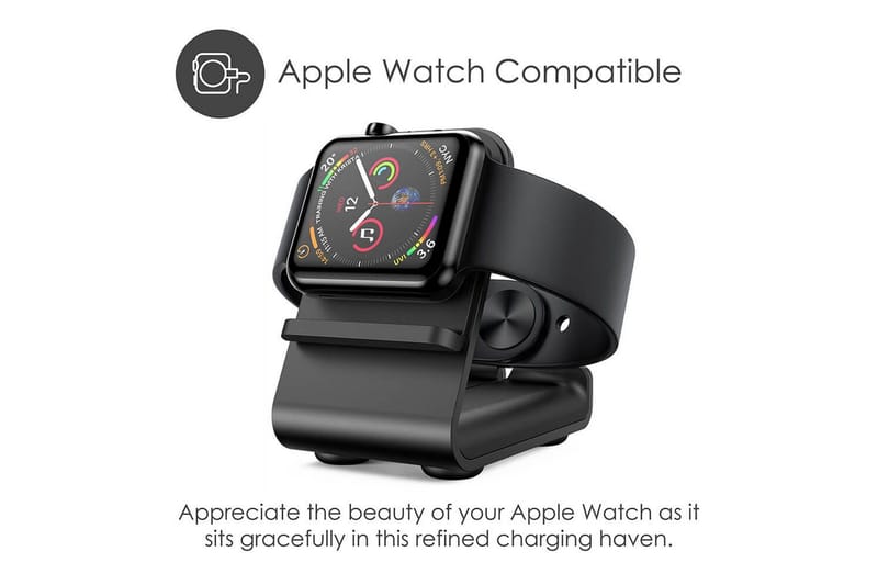 Ladestation Desire2 Restore til Apple Watch Sort - Sort - Opbevaring - Opbevaring til småting - Opbevaringsstativ - Mobilstativ