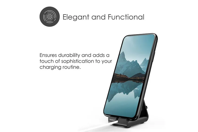 Ladestation Desire2 Restore til Apple Watch Sort - Sort - Opbevaring - Opbevaring til småting - Opbevaringsstativ - Mobilstativ