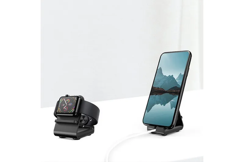 Ladestation Desire2 Restore til Apple Watch Sort - Sort - Opbevaring - Opbevaring til småting - Opbevaringsstativ - Mobilstativ