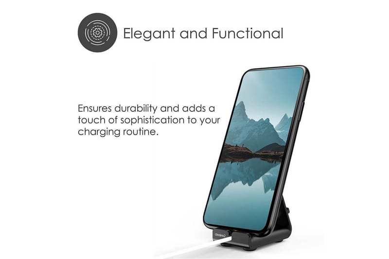 Ladestation Desire2 Restore til Apple Watch Sort - Sort - Opbevaring - Opbevaring til småting - Opbevaringsstativ - Mobilstativ