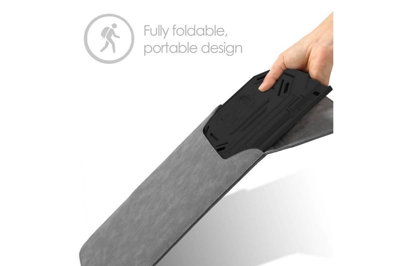 Laptopstativ Desire2 2-i-1 360 Roterbar Sort - Sort - Opbevaring - Opbevaring til småting - Opbevaringsstativ - Bærbarstativ