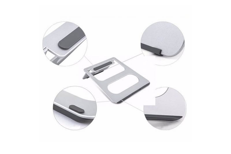 Laptopstativ Desire2 Bærbar Sølv - Sølv - Opbevaring - Opbevaring til småting - Opbevaringsstativ - Bærbarstativ