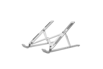 Laptopstativ Desire2 Sammenklappelig X-format Aluminium Sølv - Sølv - Opbevaring - Opbevaring til småting - Opbevaringsstativ - Bærbarstativ